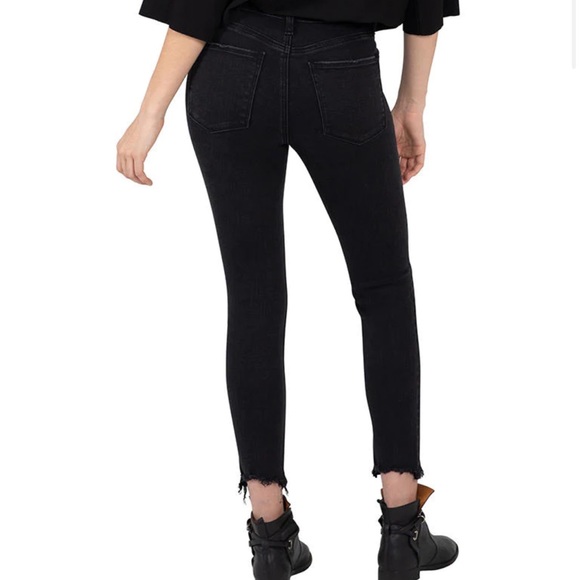 SILVER JEANS Most Wanted Skinny - Distressed Black - Picture 3 of 14